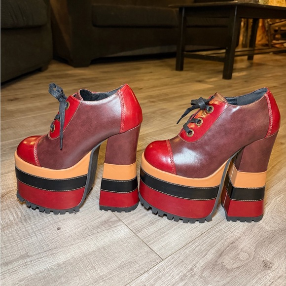 Dollskill Out-of-sight platform oxfords Size 7 - Picture 4 of 10